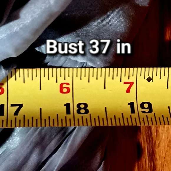 Green Maxi Pl Maternity Dress Puff Sleeves RosesGathering Check Measurements - Picture 3 of 15